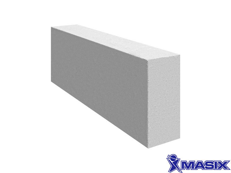 Газобетон Masix D600 625х125х250 мм фото 0