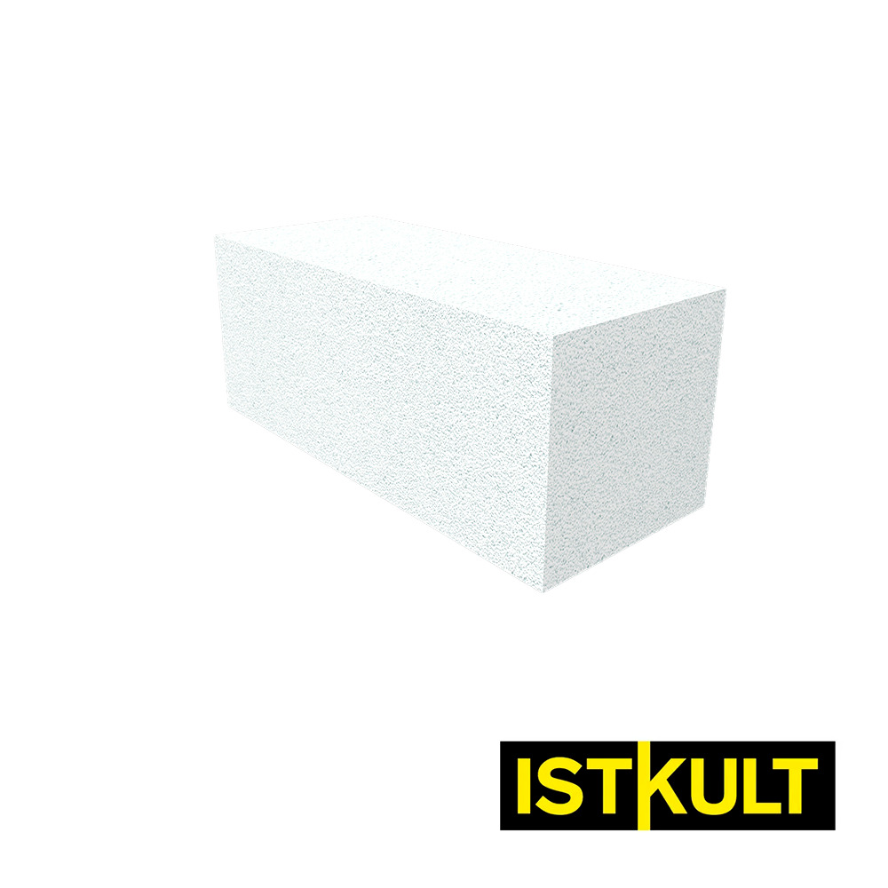Газобетонный блок ISTKULT D600 B5,0 625х150х250 мм